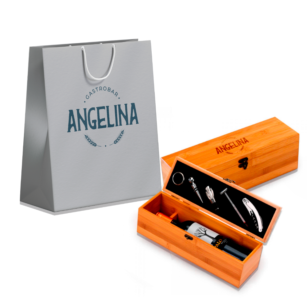 Kit Caixa de Vinho