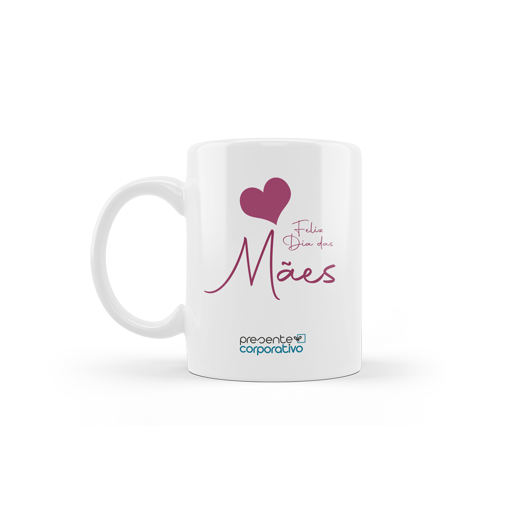 Caneca de porcelana dia das mães