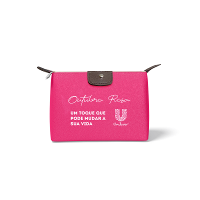 Necessaire Outubro Rosa