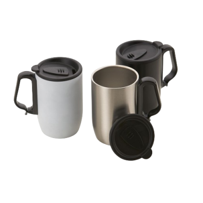 Caneca aço inox com gravação a laser
