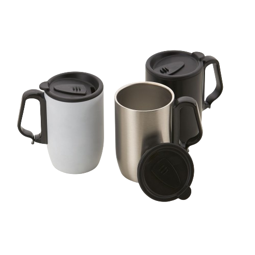 Caneca aço inox com gravação a laser