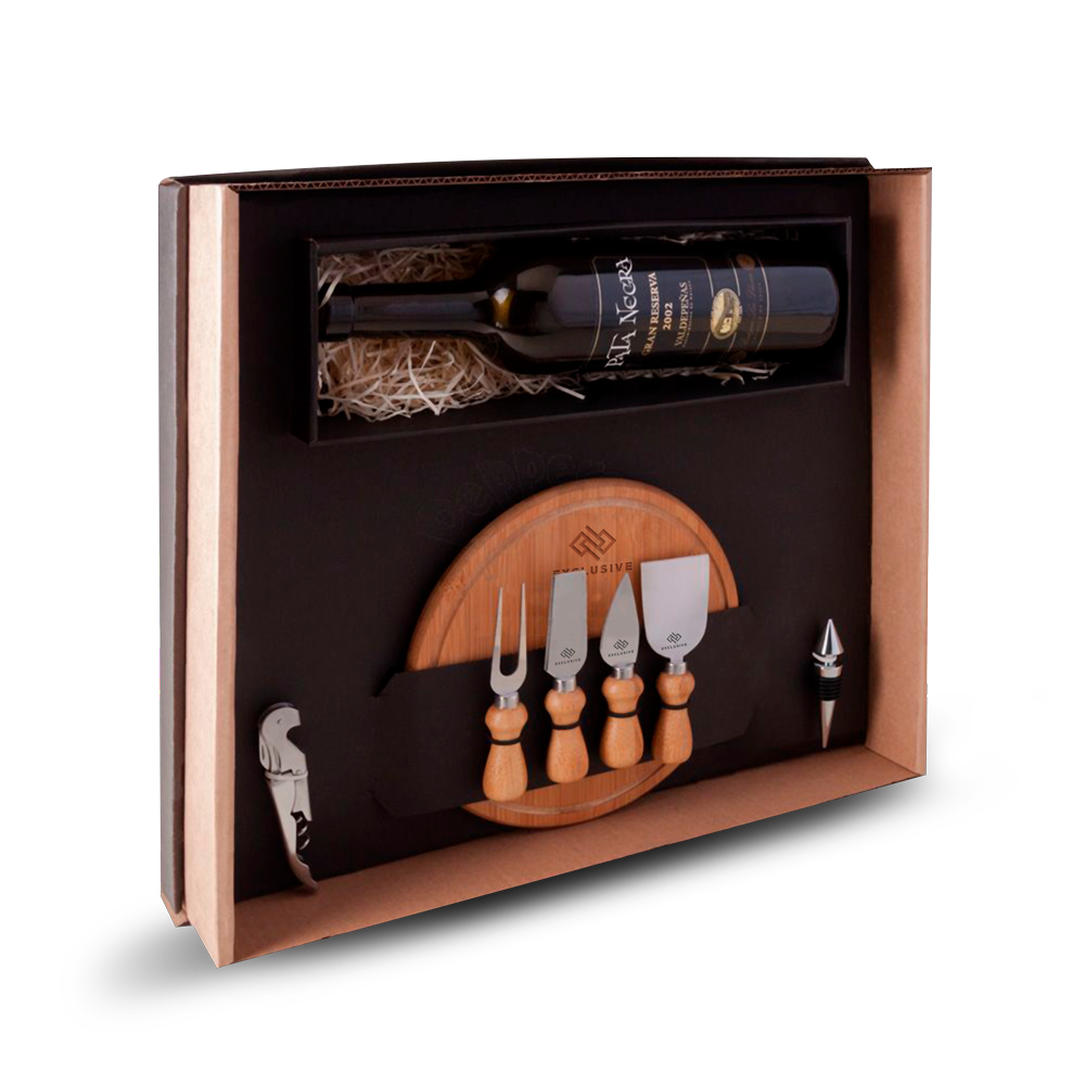 Kit vinho personalizado