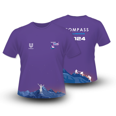 Camiseta dryfit – 100% sublimação