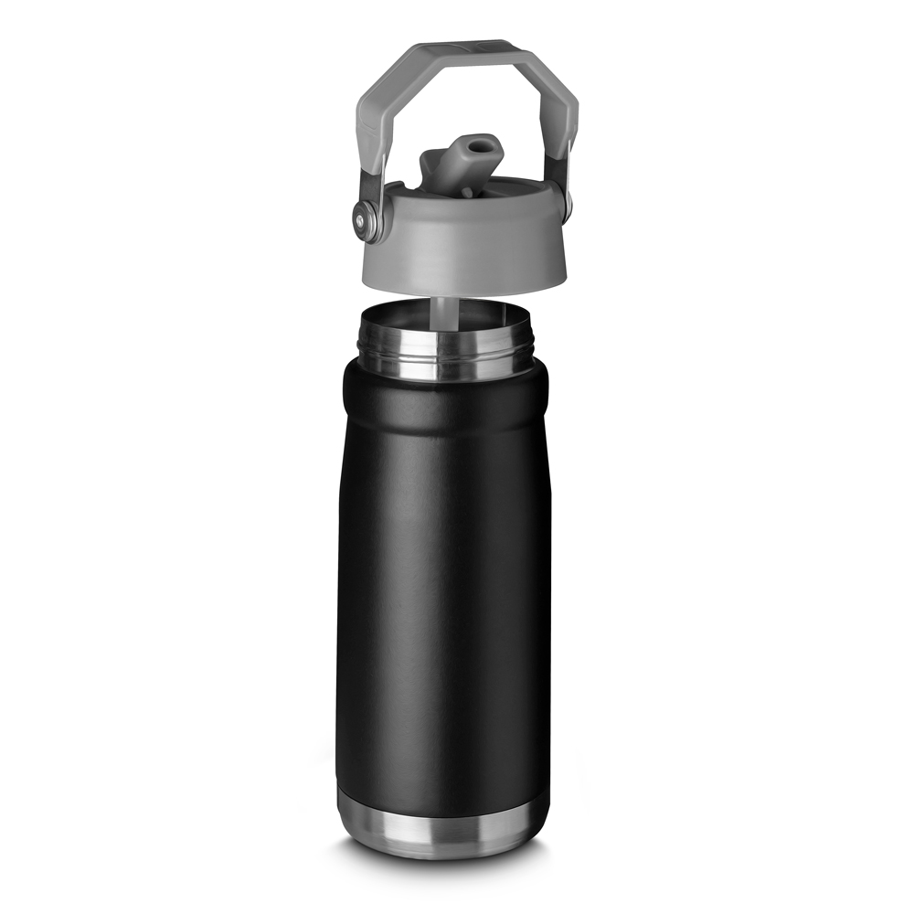 Garrafa térmica em aço inox com parede dupla – 650ml