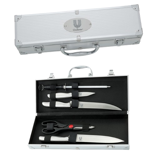 Kit churrasco com maleta personalizada