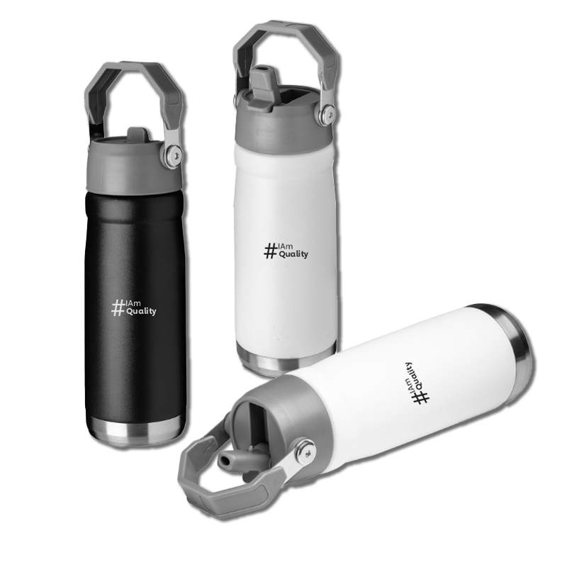 Garrafa térmica em aço inox com parede dupla – 650ml