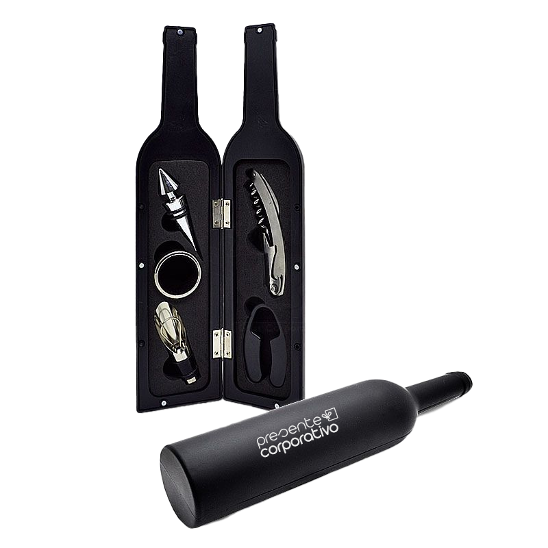 Kit Vinho com 5 peças personalizado