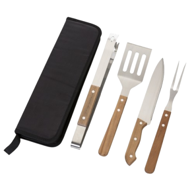 Kit Churrasco 4 peças