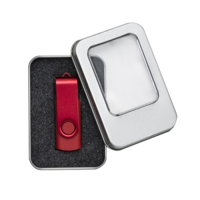 Estojo de Metal para Pen Drive