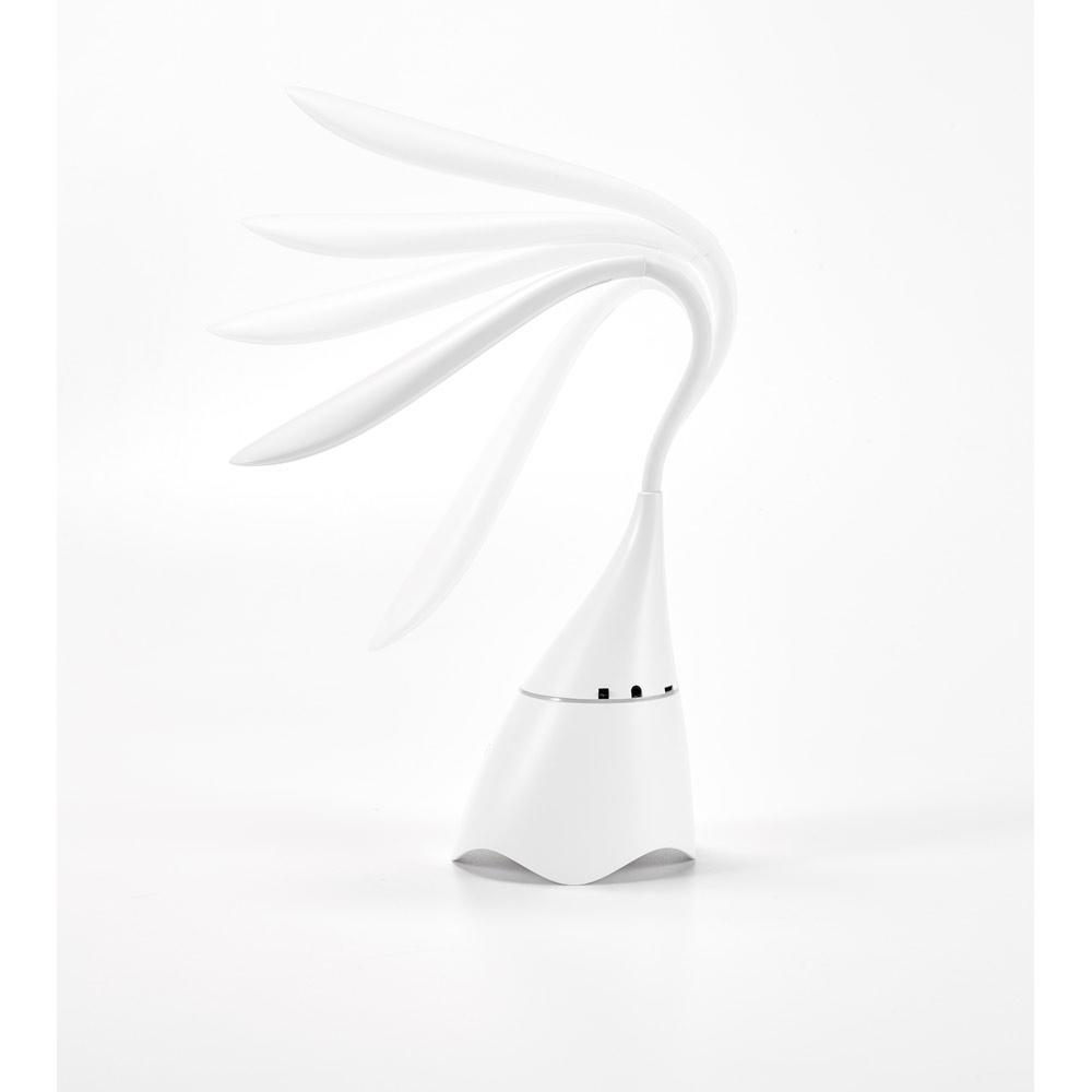 Luminária com caixa de som