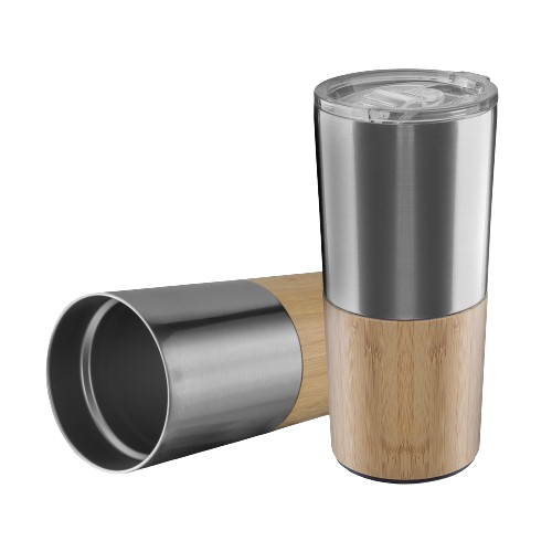 Copo em aço inox de 550ml